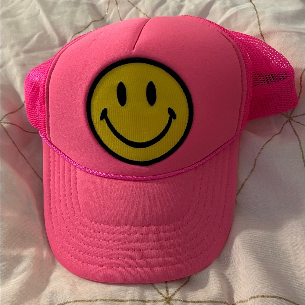 Aviator Nation Pink Mesh Trucker Hat NEW
